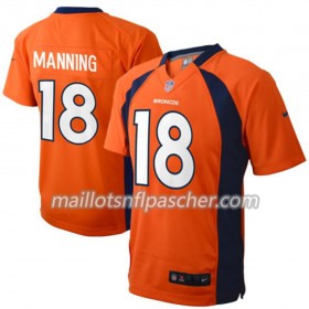 Maillot Denver Broncos Peyton Manning 18 Nike Orange - Homme